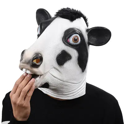 Kuhmaske für Halloween