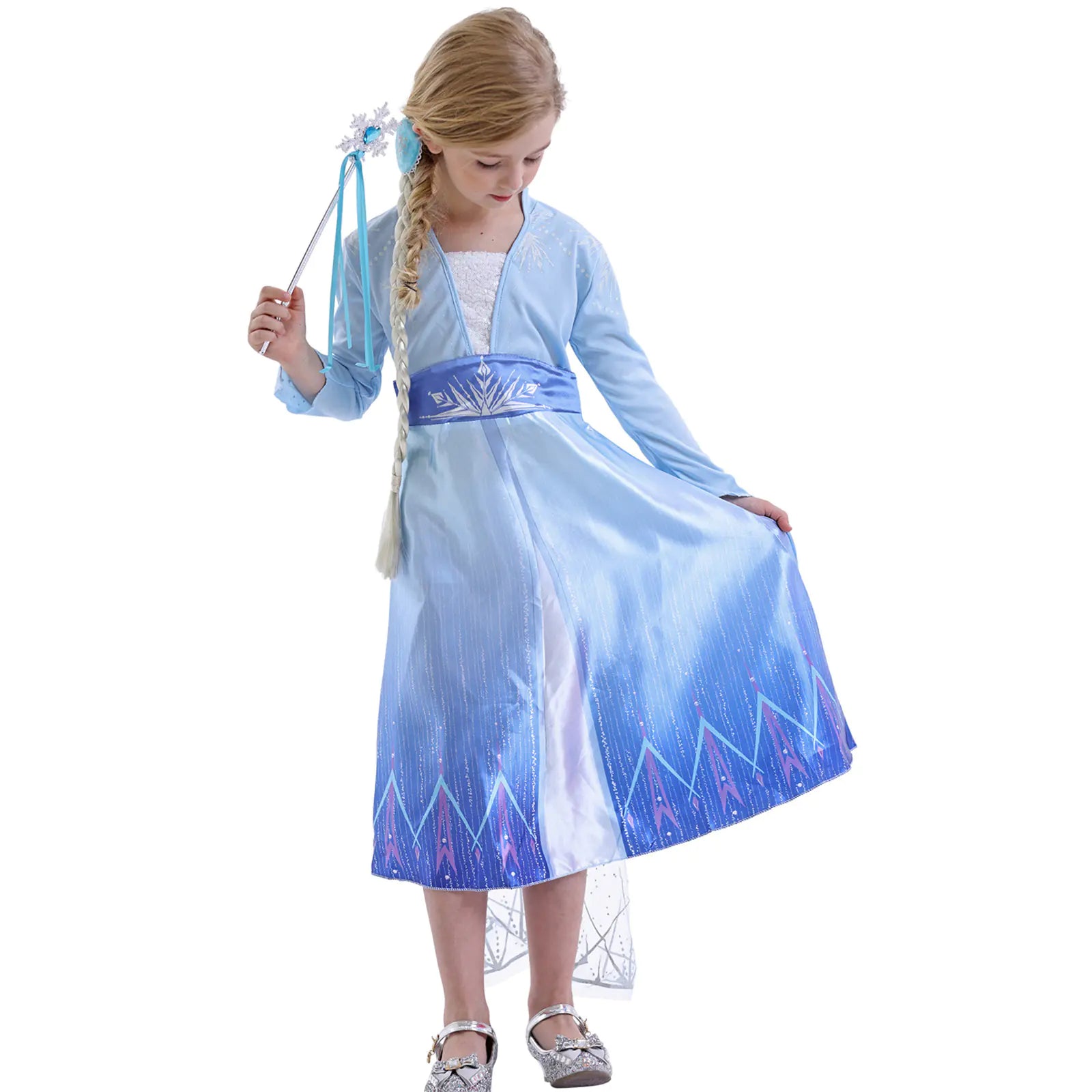 Elsa Kleid für Mädchen - Frozen 2 Kostüm