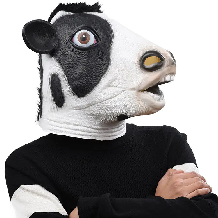 Kuhmaske für Halloween