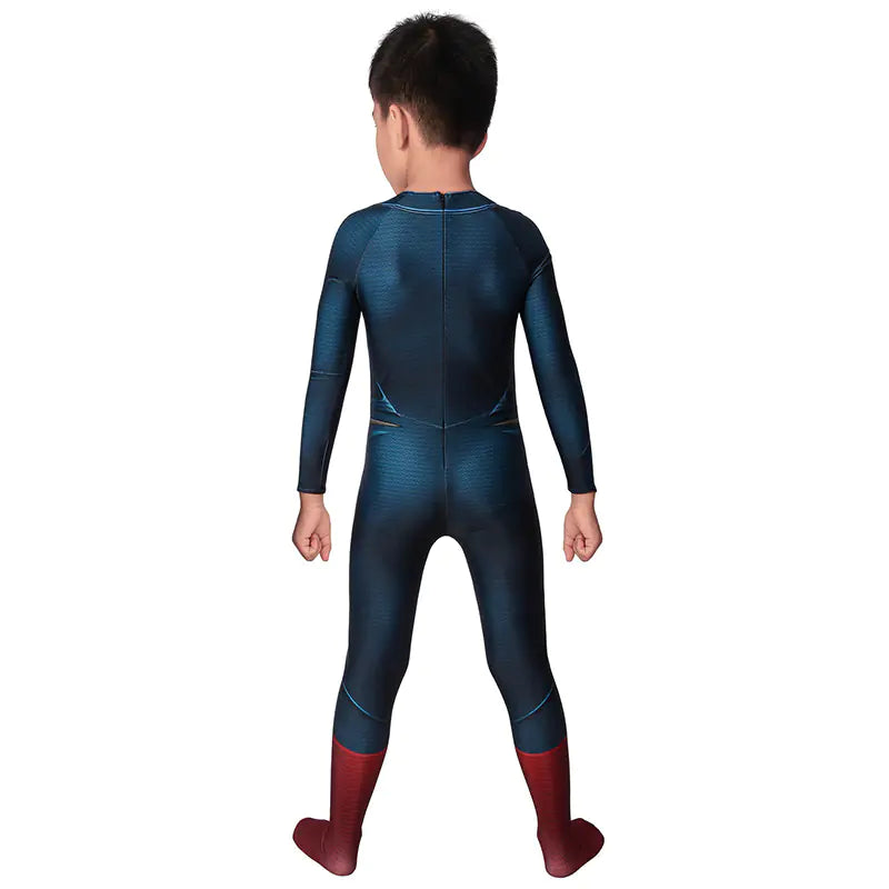 Superman Kinder-Overall mit 3D-Druck Halloween-Kostüm