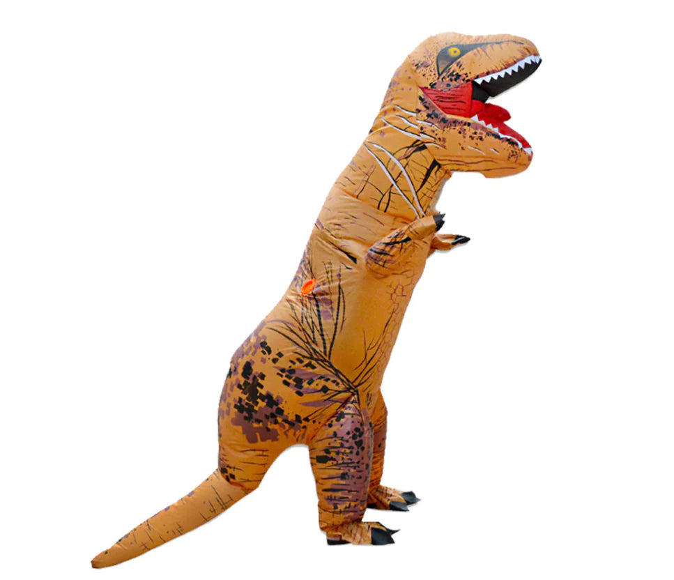 Aufblasbares T-Rex-Kostüm für Erwachsene & Kinder