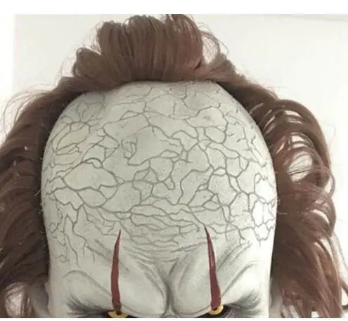 Pennywise Clown Maske und Perücke - für Halloween