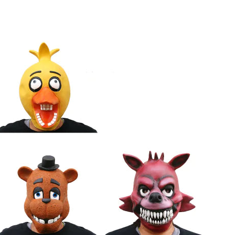 Five Nights at Freddy's Halloween-Party-Masken