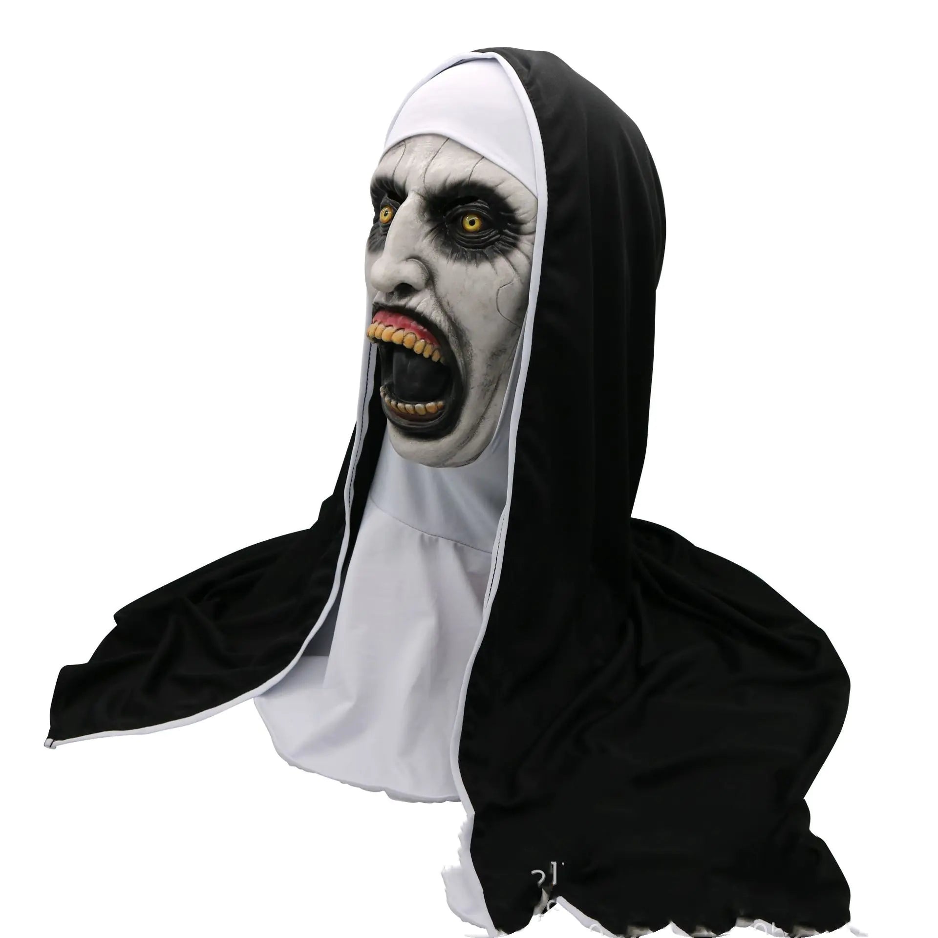Halloween Horrorfilm Nonnenmaske