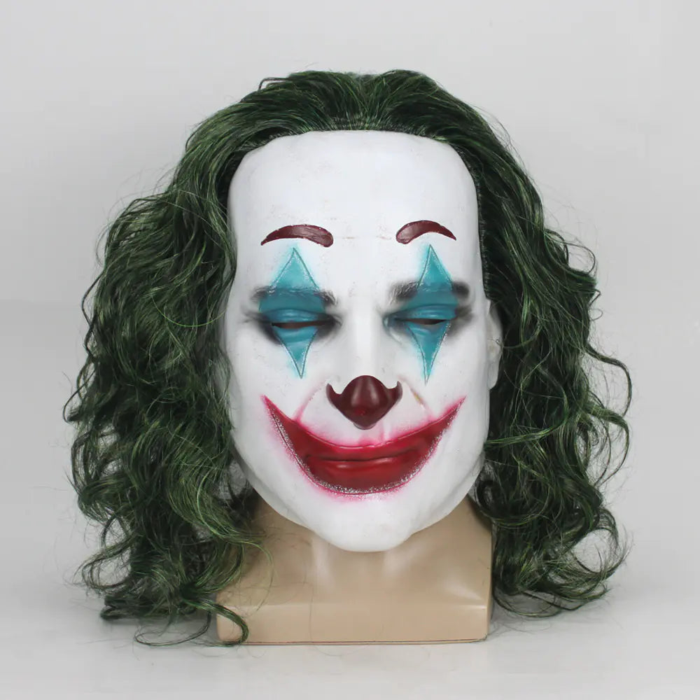 Joker Latexmaske für Halloween  Kostüm