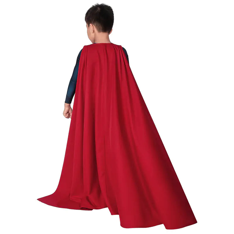 Superman Kinder-Overall mit 3D-Druck Halloween-Kostüm