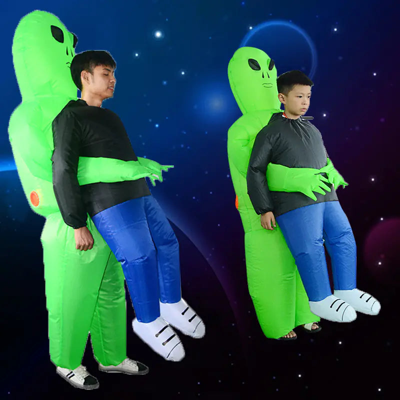 Aufblasbares umarmendes Alien- Kostüm