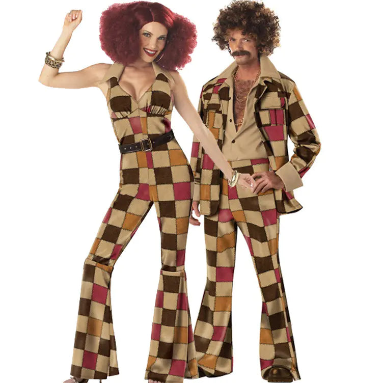 70er Jahre Retro Disco Queen Kostüm für Halloween