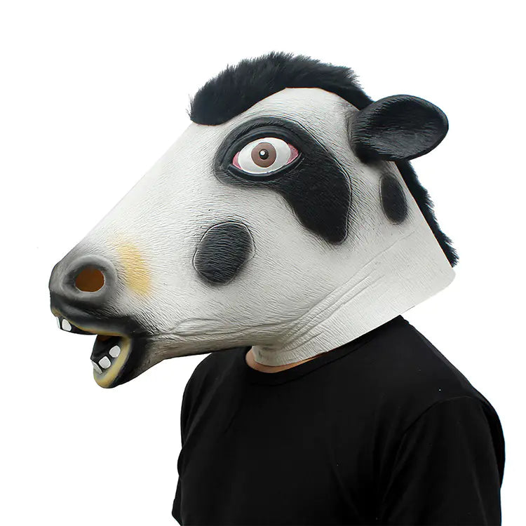 Kuhmaske für Halloween