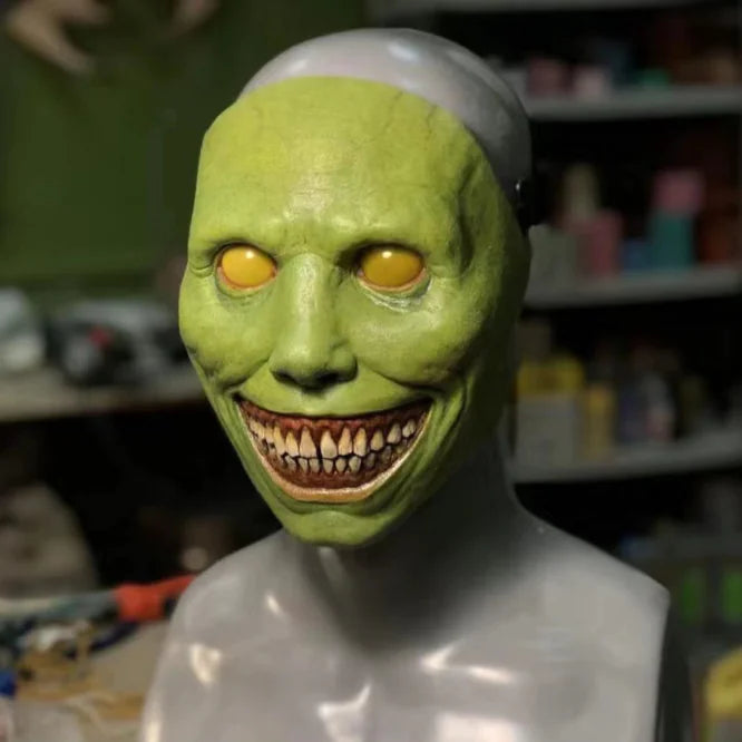 Lachende Dämon Maske für Halloween