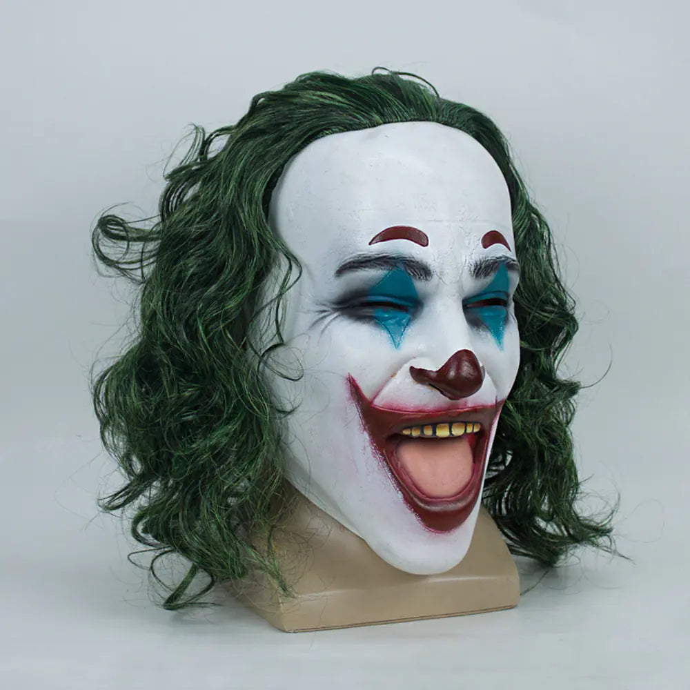 Joker Latexmaske für Halloween  Kostüm