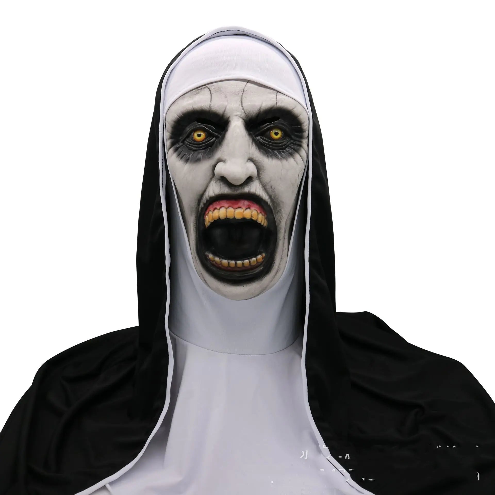 Halloween Horrorfilm Nonnenmaske