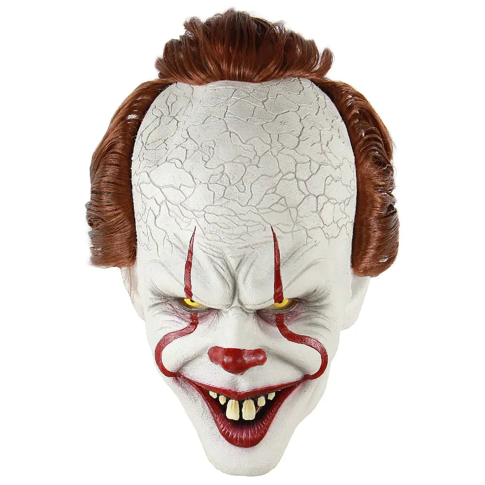 Pennywise Clown Maske und Perücke - für Halloween