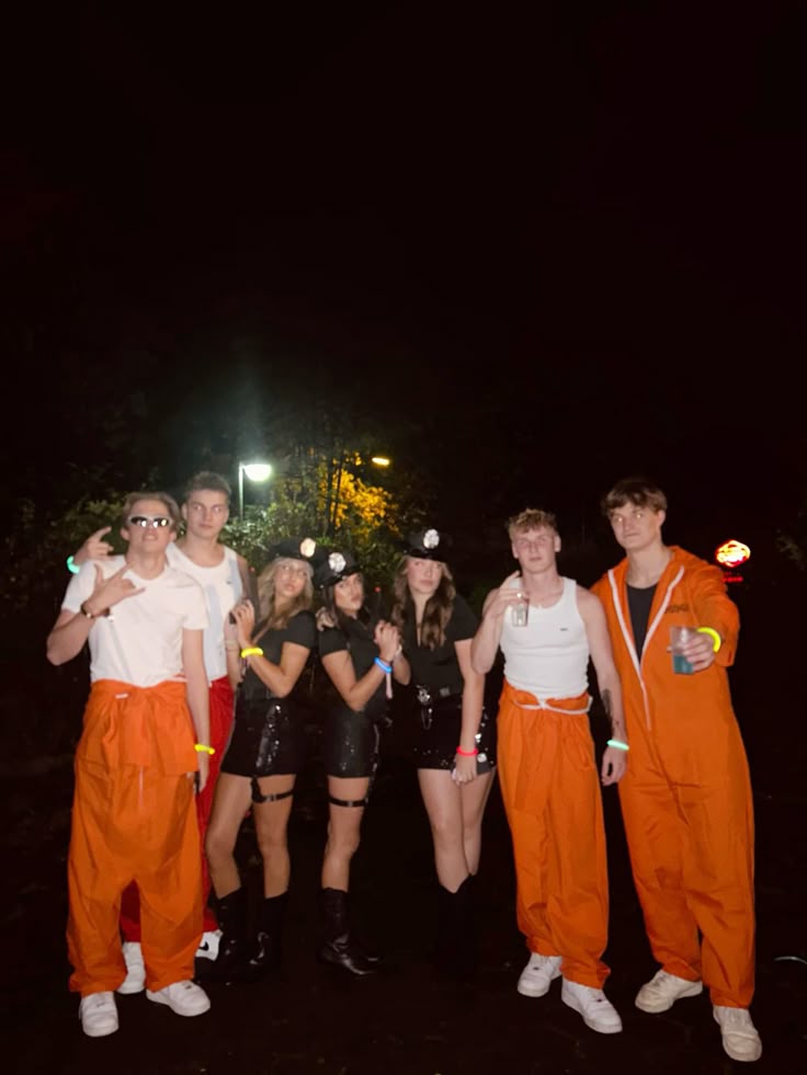 Gefangenen-Kostümset für Halloween