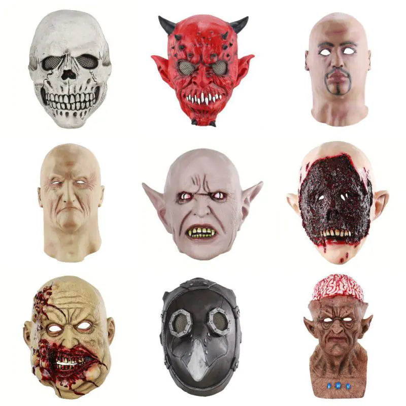 Latex-Masken für Halloween