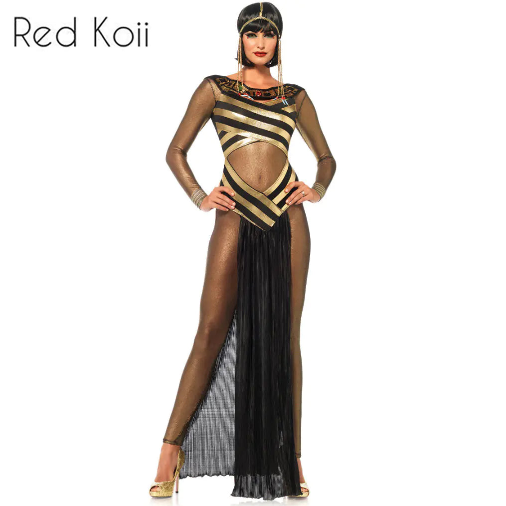 Halloween Kostüm: Kleopatra-Outfit für Partyspiele