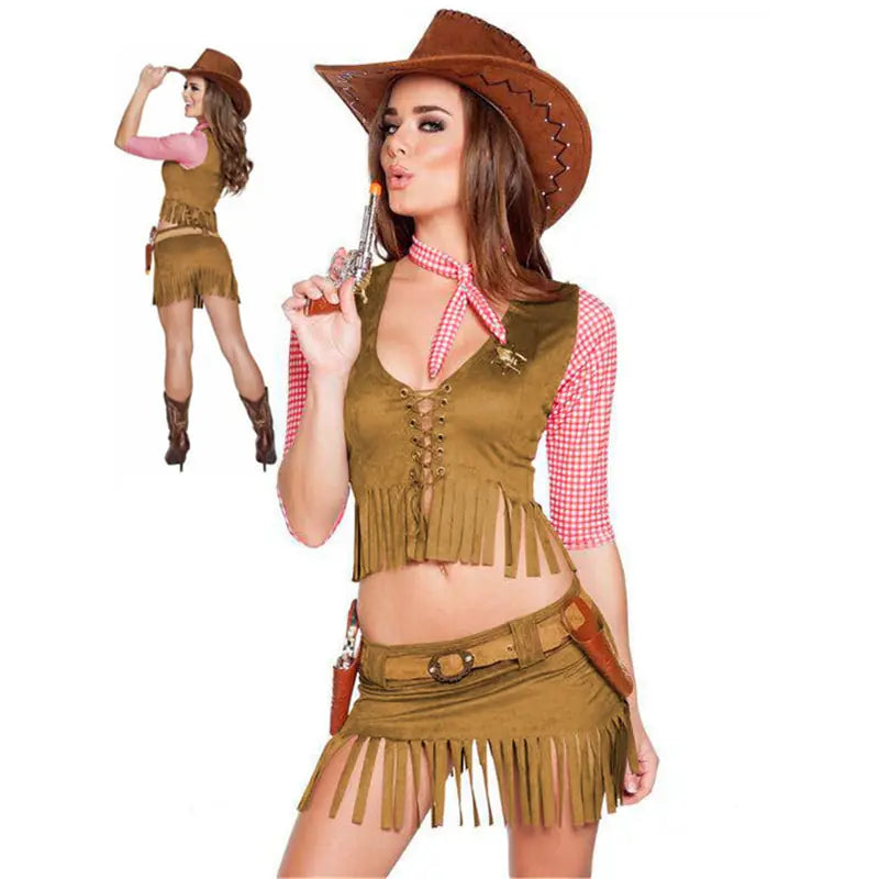 Cowboy Kostüm für Frauen