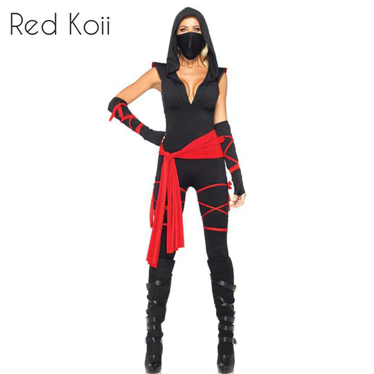 Ninja-Halloween-Kostüm für Frauen