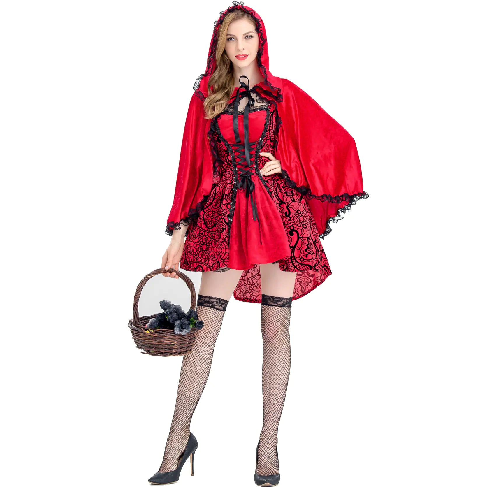 Halloween Rotkäpchen Kostüm