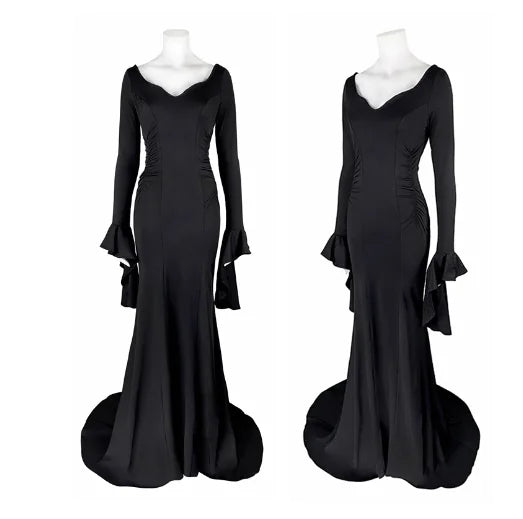 Schwarzes Halloween Kleid