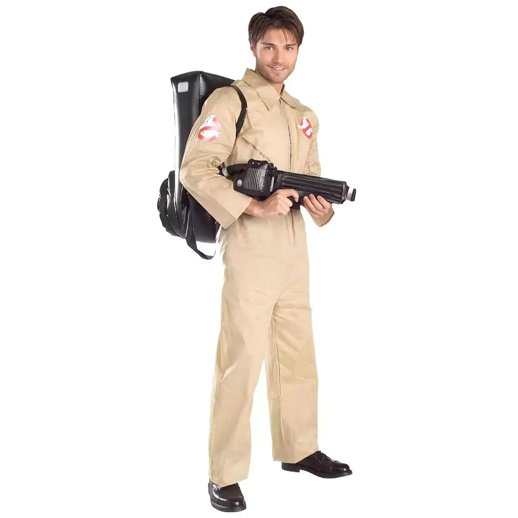 Ghostbuster Kostüm mit Rucksack für Erwachsene & Kinder